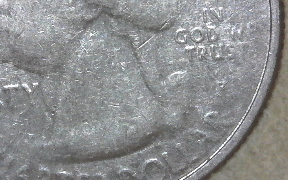 2016-P-ND-Washington-Quarter-With-Severe-Die-Deterioration-On-Both-Sides